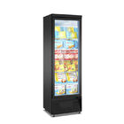 450L Energy Saving Commercial Glass Door Freezer Showcase Upright Cooler