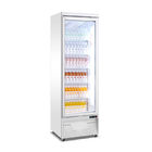 450L Supermarket Upright Display Fridge Glass Door Refrigerator Beverage Bottle Cooler