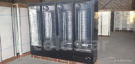 70cu.Ft Glass 4 - Door Vertical Freezer Display Case With Digital Thermostat