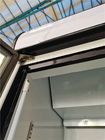 1000L Glass Door Chiller Vertical Display Freezer For Supermarket