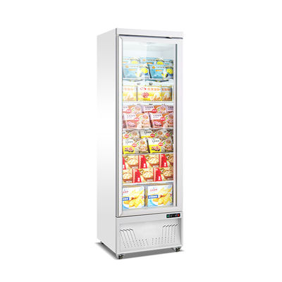 450L Supermarket Glass Door Freezer Upright Bottle Cooler