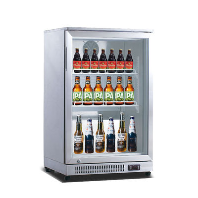 Stainless Steel Back Bar Beer Display Cooler For Bar &amp; Hotel