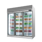 Drinks Display Refrigerator Supermarket Fridge Glass Door Beer Glass Bottle Cooler With CE Approved