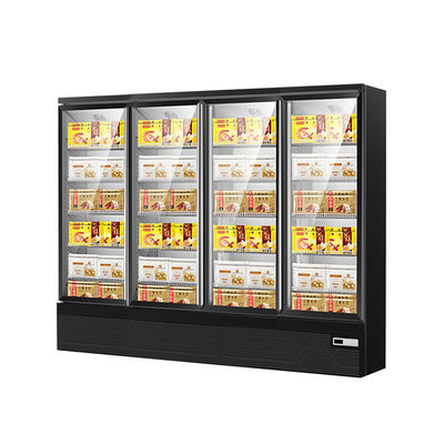 70cu.Ft Glass 4 - Door Vertical Freezer Display Case With Digital Thermostat