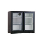 Commercial Under Counter Or Bar Top Black Single Glass Door Beer Cooler