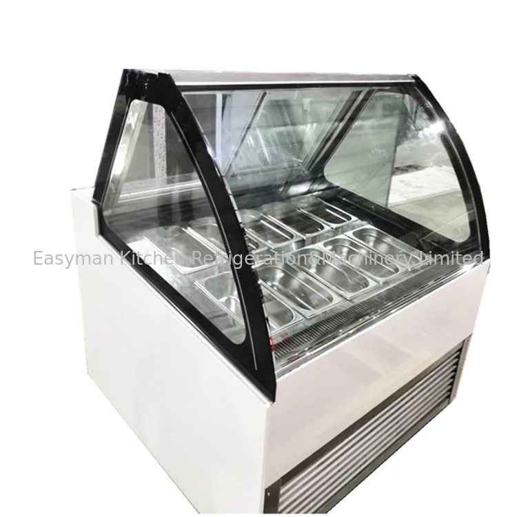 Refrigeration Equipment Ice Cream Showcase Freezer Display with CE