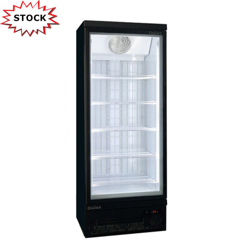 Single glass door with glass heater vertical display freezer for ice cream made in China