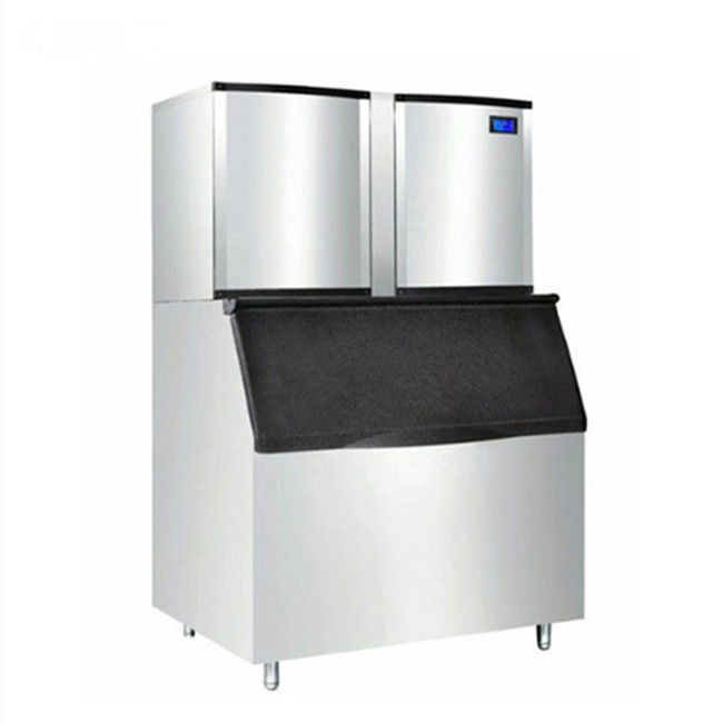 Large Stainless Steel Ice Making Machine For Food , Beer And Beverages