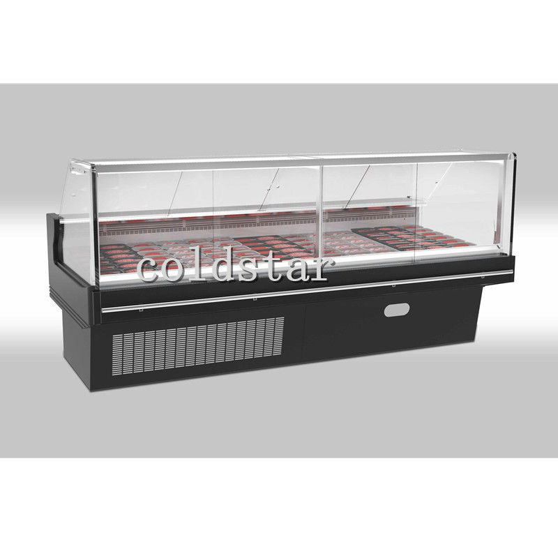 Deli display showcase refrigerator/supermarket food display case self-service counter
