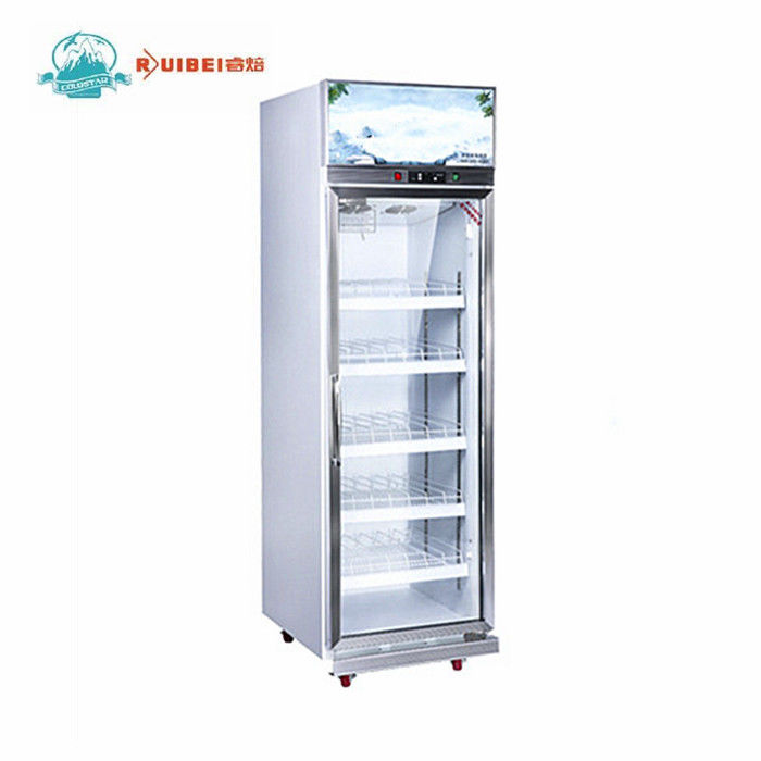 Freezer Vertical Transparent Glass Door Doors Cheap Commercial Display Refrigerator Deep Fridge