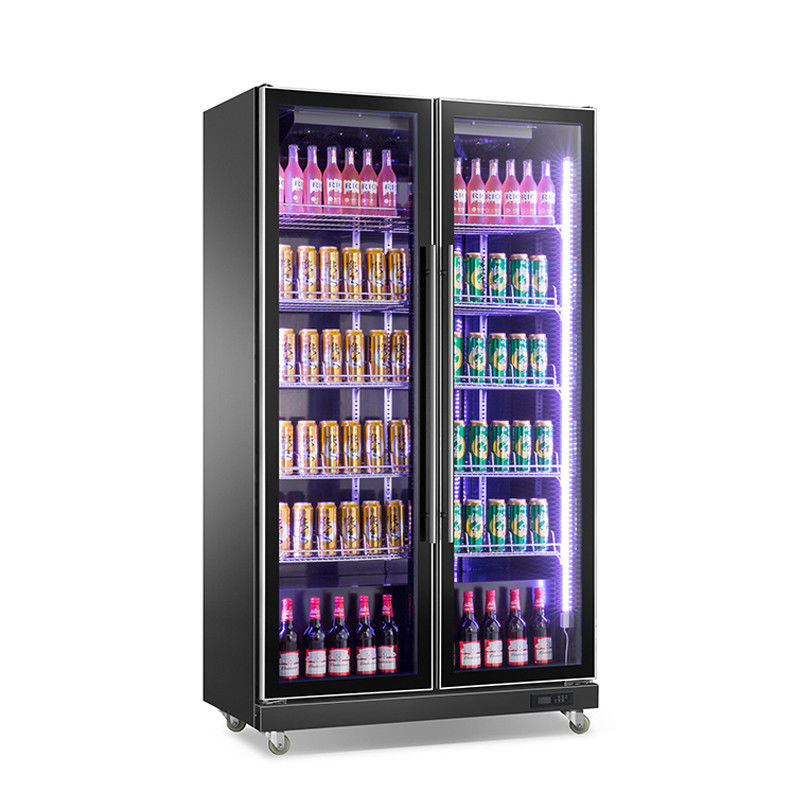 Commercial Refrigeration Equipment Upright Beverage Beer Display Fridge Cooler