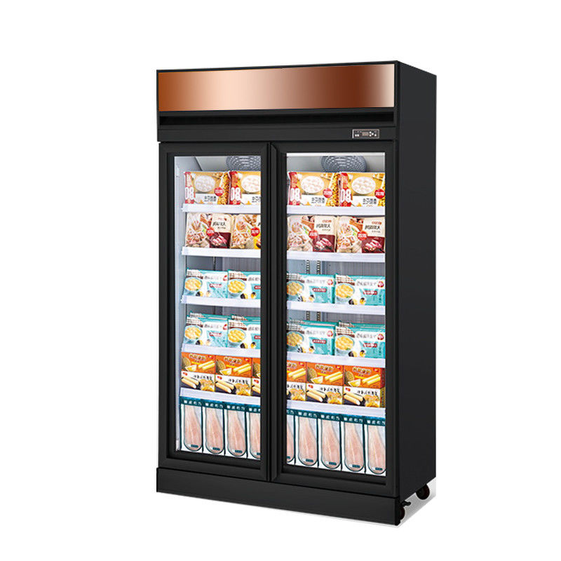 Upright Display Refrigerator Meat Freezer Display Showcase