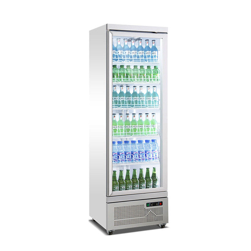 Commercial Refrigeration Equipment, 2~8° Vertical Glass Door Display Fridge For Beverage Beer