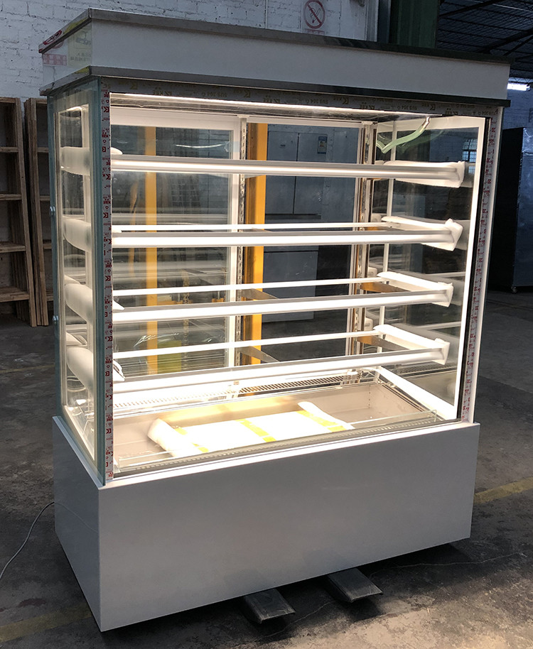 1 5m Bakery Glass Showcase Vertical Dessert Cake Pastry Chocolate 