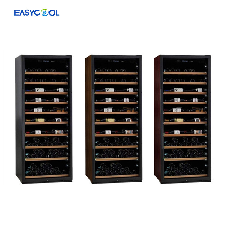 Stainless Steel Wine Display Cooler , Fan Cooling Champagne Wine