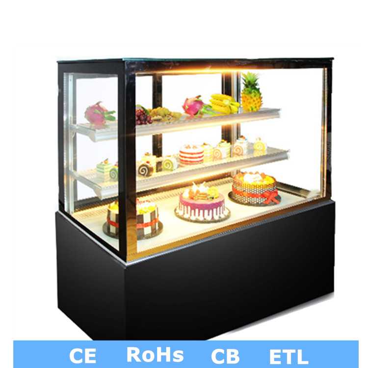 2.0m Cake Refrigerated Bakery Cake Dessert Showcase