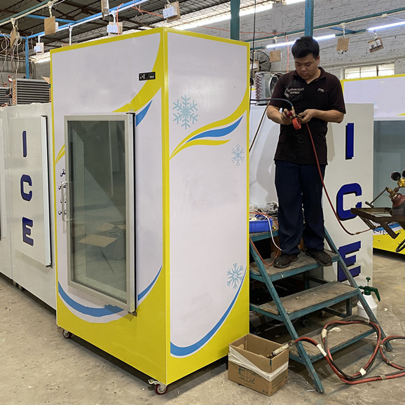 Large Storage Containers Ice Cube Storage Bin Freezer