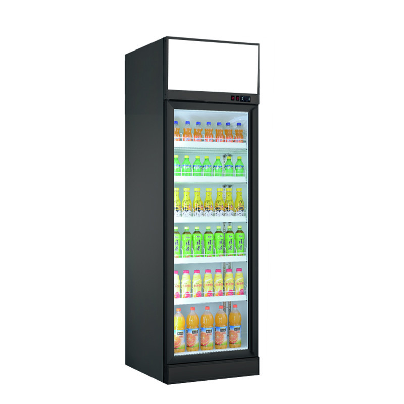 Supermarket Refrigerated Showcase Commercial Cold Drink Refrigerator