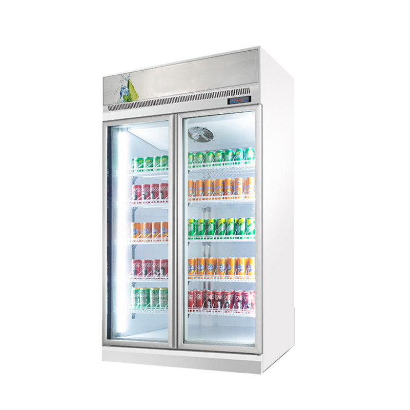 Commercial Beer Soda Soft Drinks And Cold Beverage Upright Display