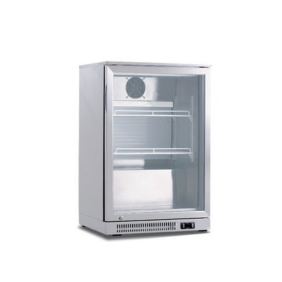 145L One Door Stainless Steel Back Bar Cooler